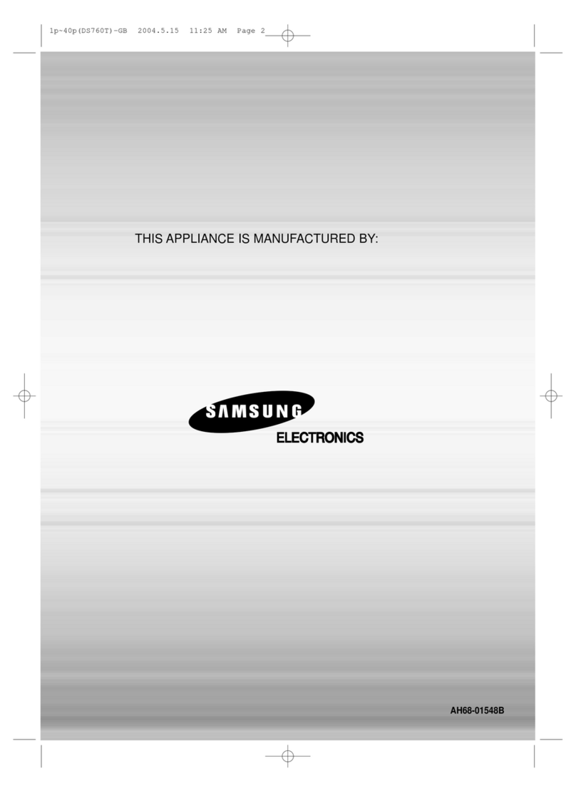 Samsung HT-DS760T instruction manual