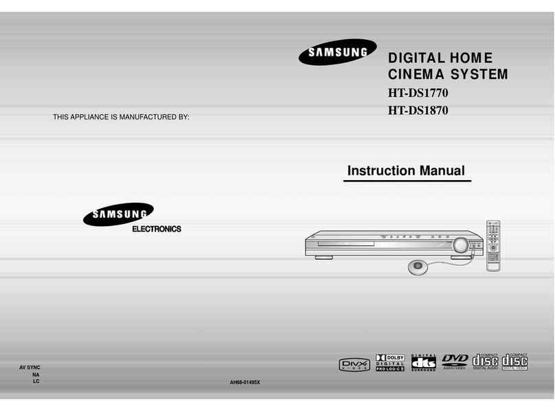 Samsung HT-DS1770 User manual