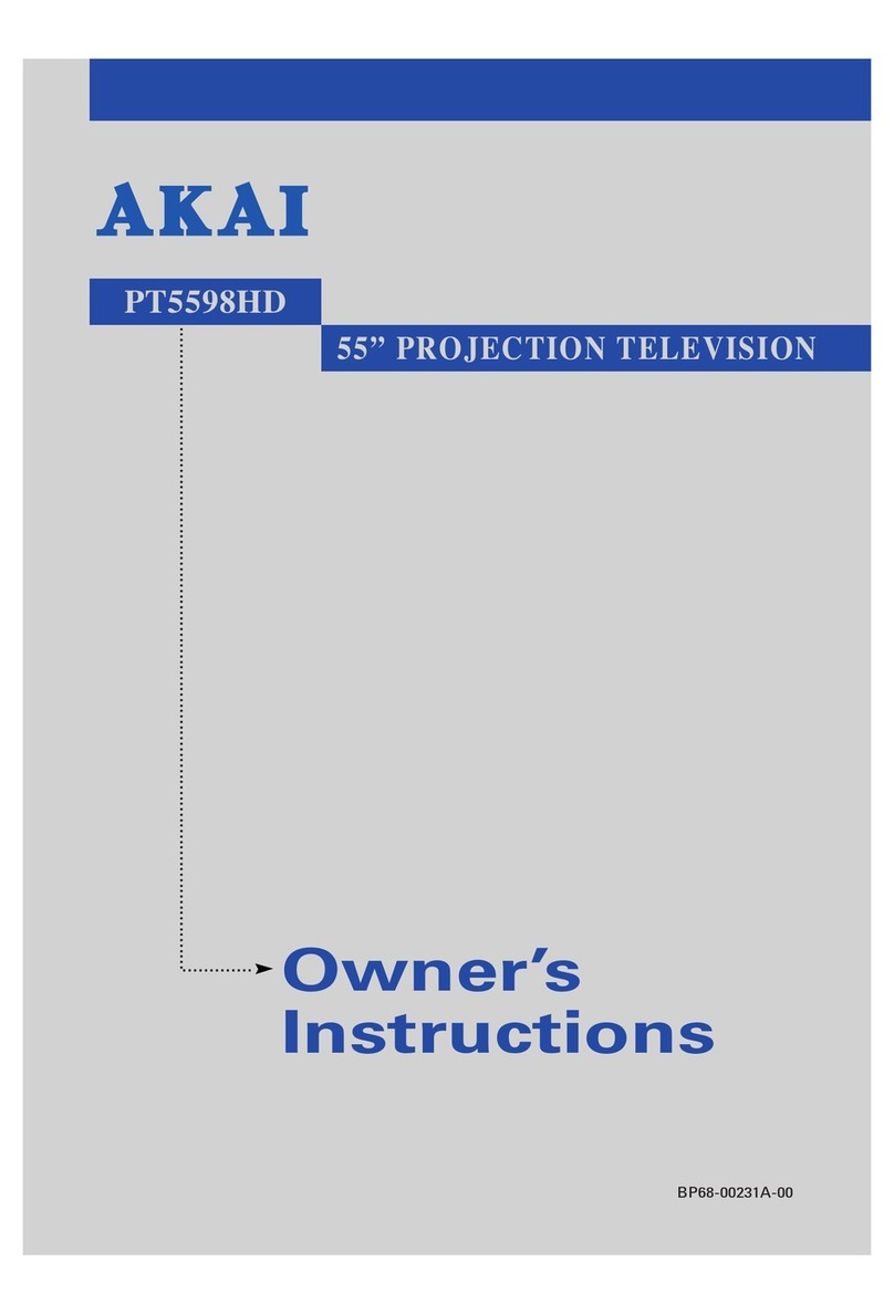 Akai PT5598HD User manual