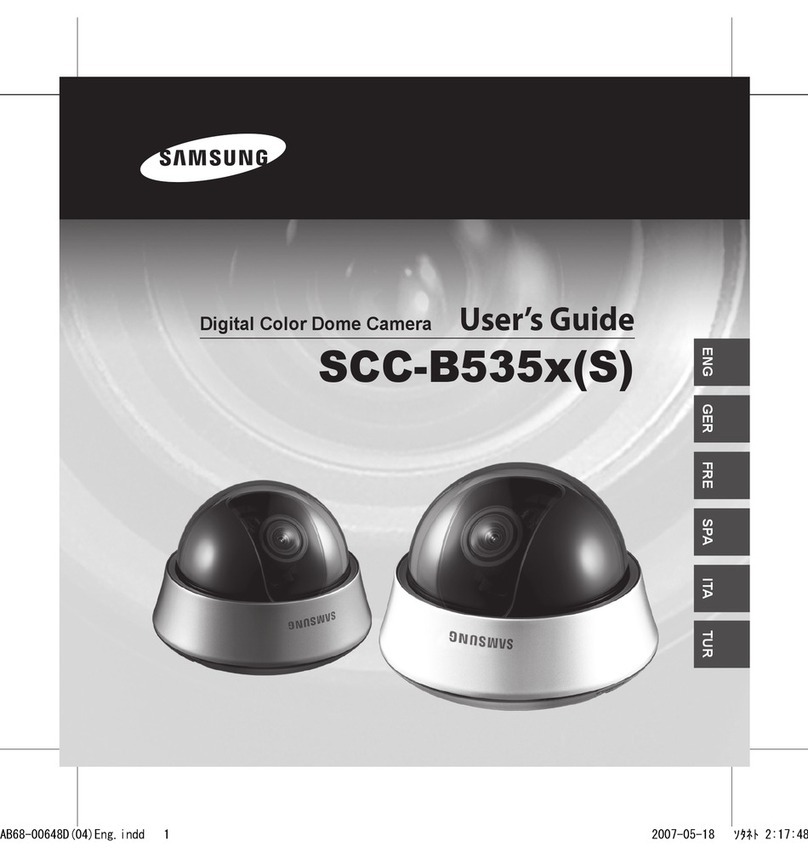 Samsung SCC-B5353 User manual