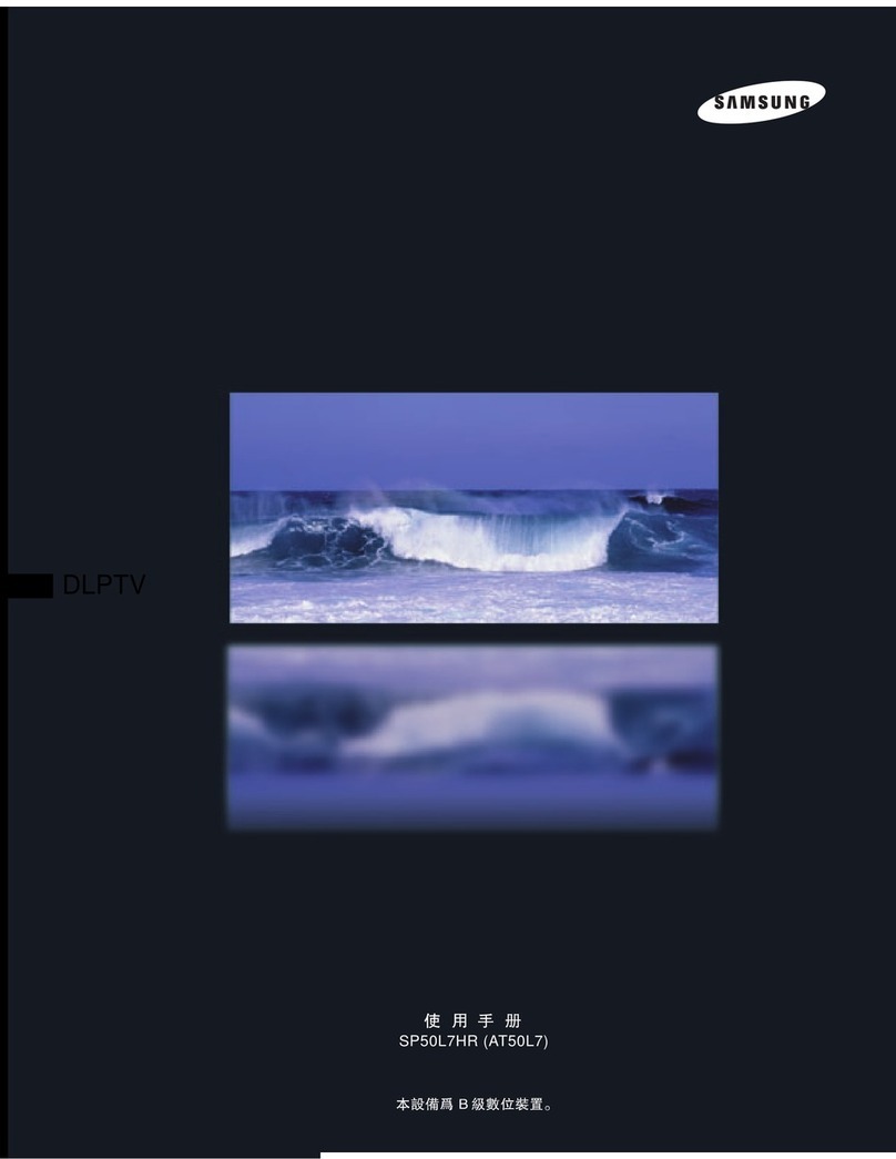 Samsung SP-50L7HR User manual
