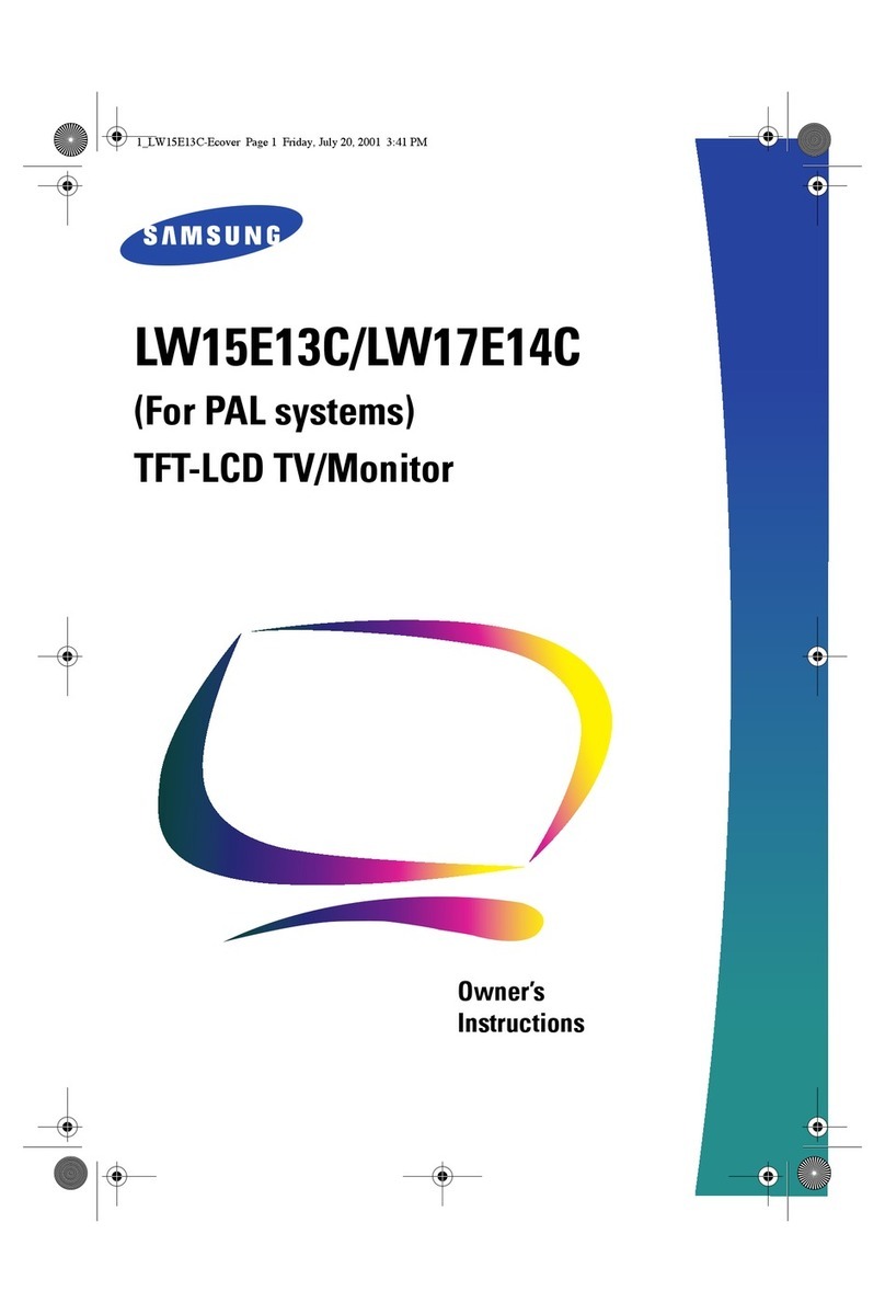 Samsung LW15E13C User manual