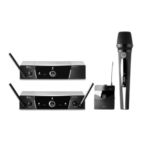 AKG WMS 40 PRO FLEXX User instructions