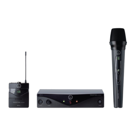 AKG PERCEPTION WIRELESS User manual