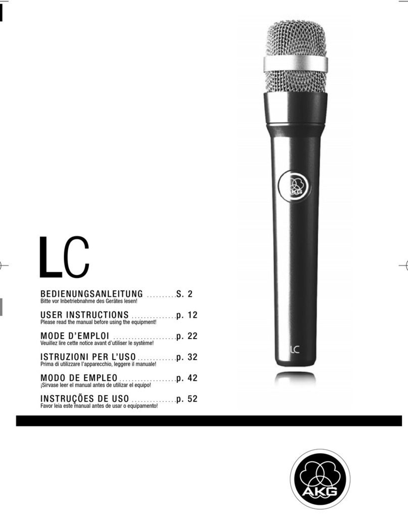 AKG LC User manual
