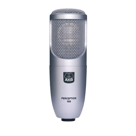AKG PERCEPTION 100 User manual