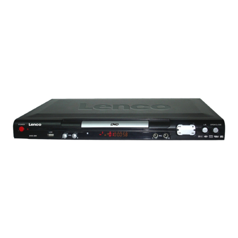 LENCO DVD-30K instruction manual