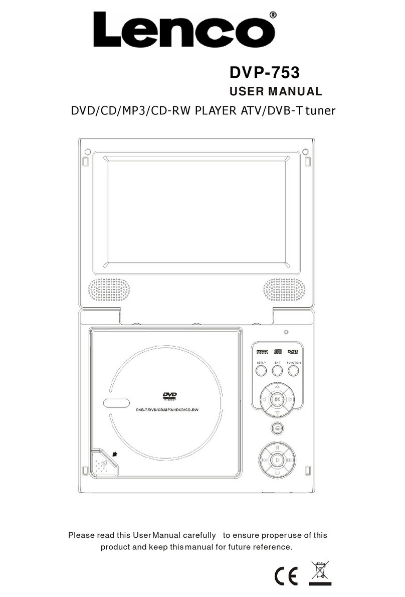 LENCO DVP-753 User manual