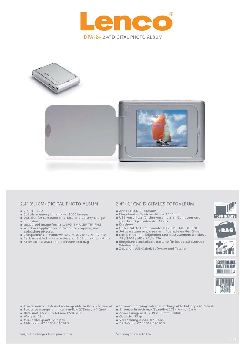 LENCO DPA-24 User manual