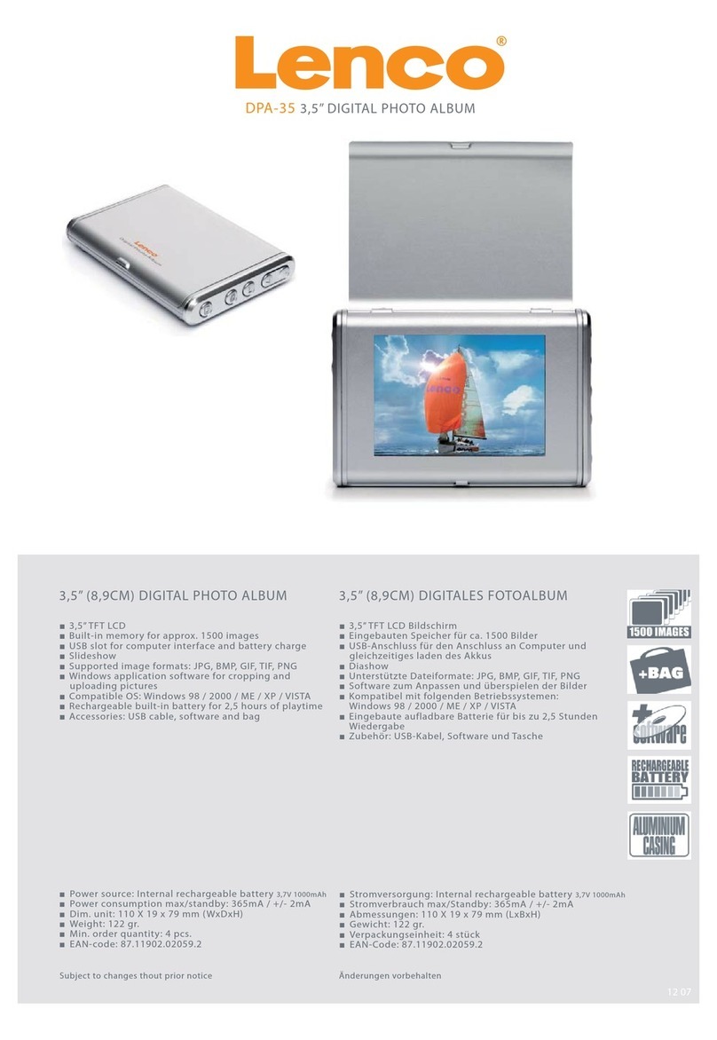 LENCO DPA-35 User manual
