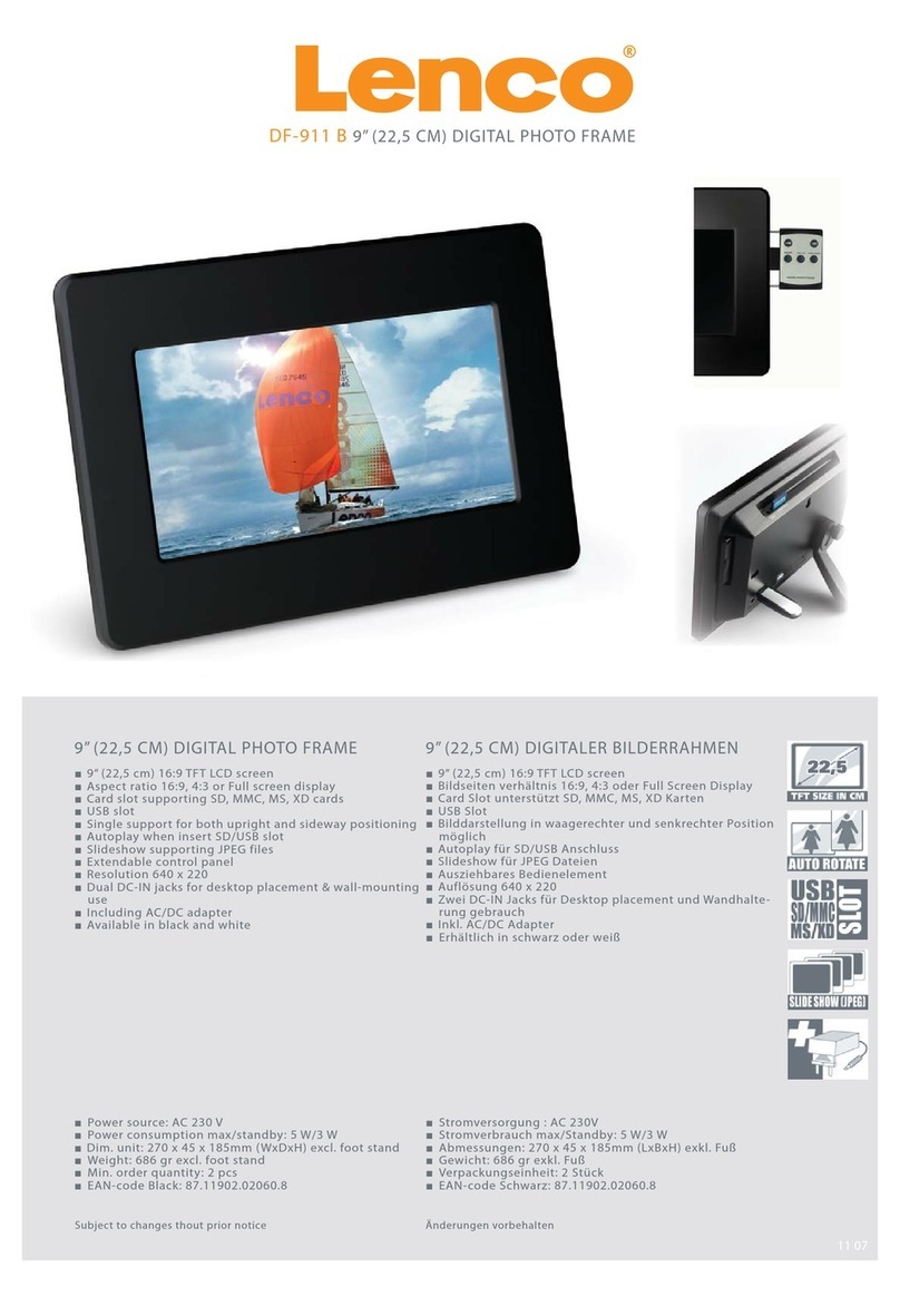 LENCO DF-911B User manual