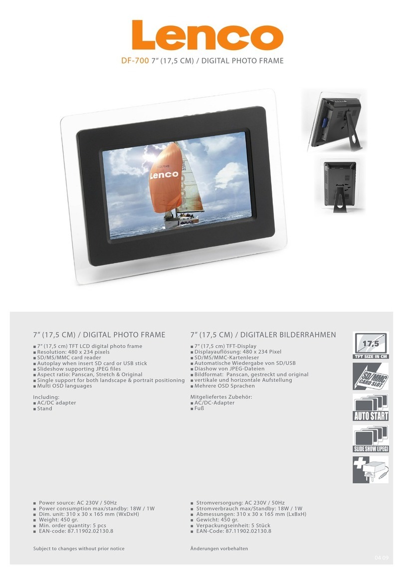 LENCO DF-700 User manual