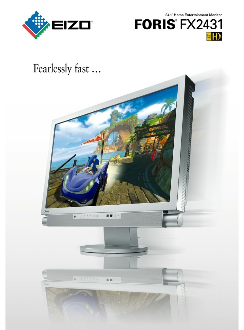 Eizo Foris FX2431 User manual Eizo Foris FX2431 User manual