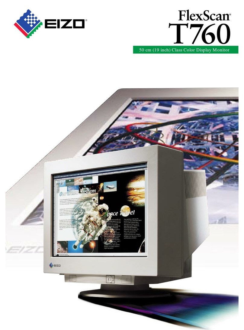 Eizo FLEXSCAN T760 User manual