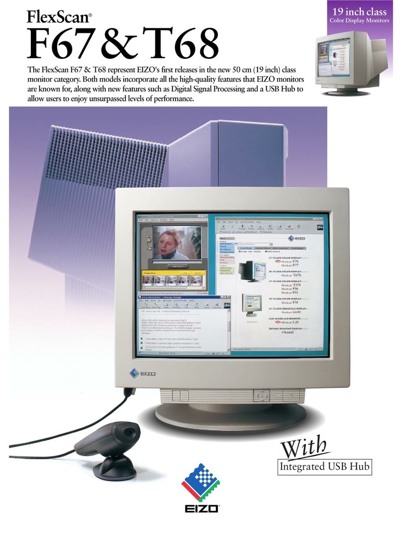 Eizo FlexScan T68 User manual