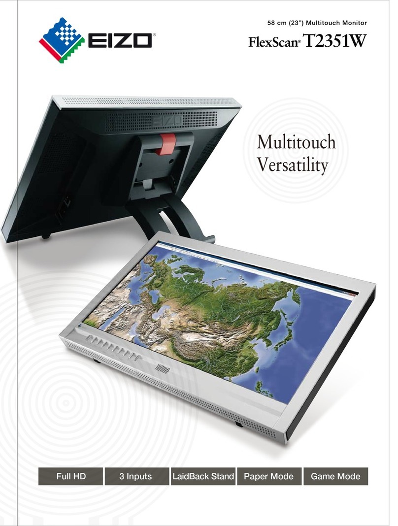 Eizo FLEXSCAN T2351W User manual