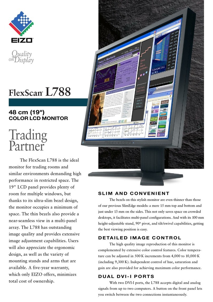 Eizo FLEXSCAN L788 User manual