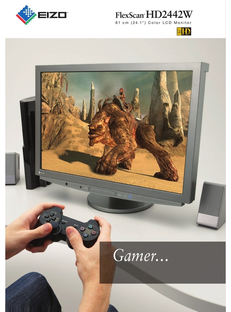 Eizo FlexScan HD2442W User manual Eizo FlexScan HD2442W User manual
