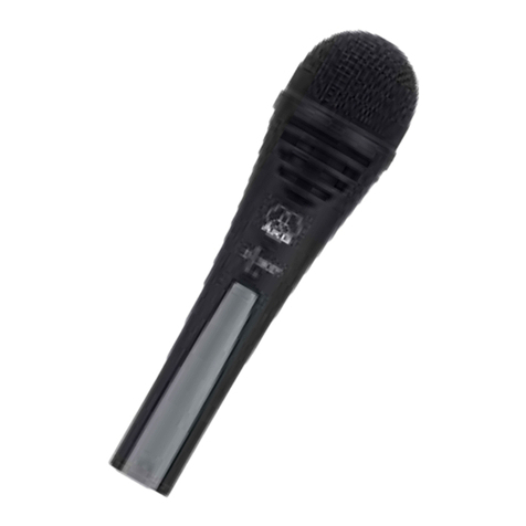 AKG D 3800 User instructions