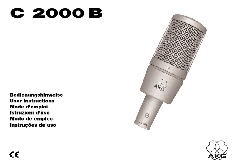 AKG C 2000 B User manual
