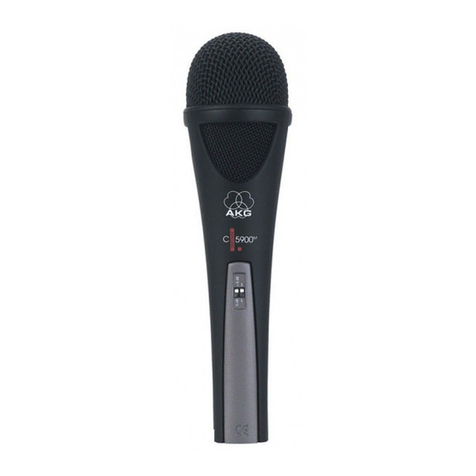 AKG C5900 User manual