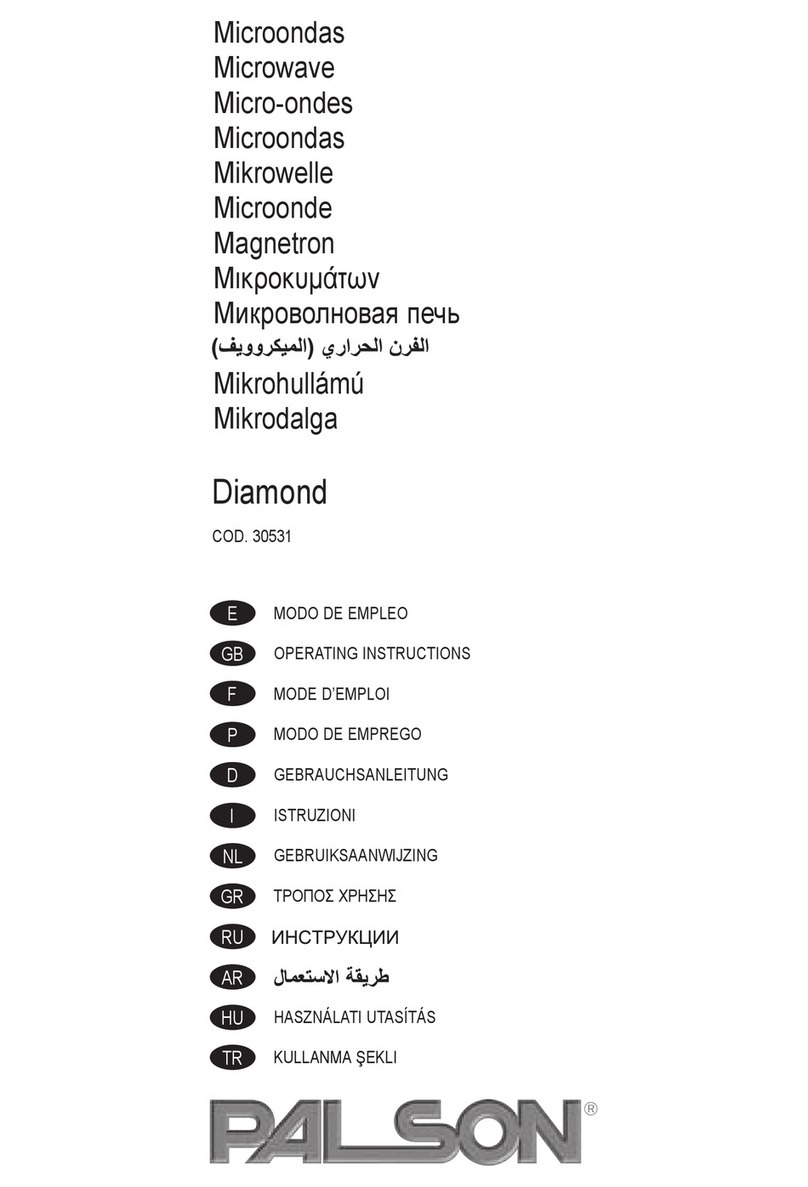 PALSON DIAMOND operating instructions
