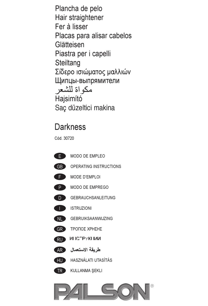 PALSON DARKNESS operating instructions