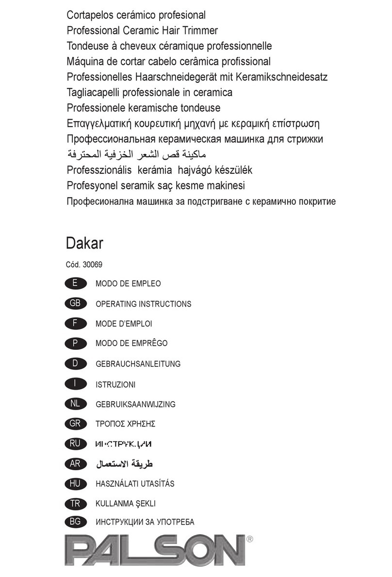 PALSON DAKAR User manual
