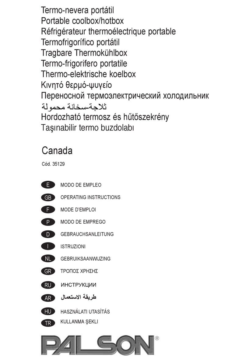 PALSON CANADA operating instructions