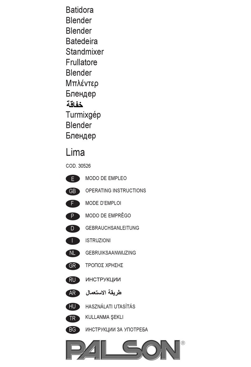 PALSON LIMA User manual