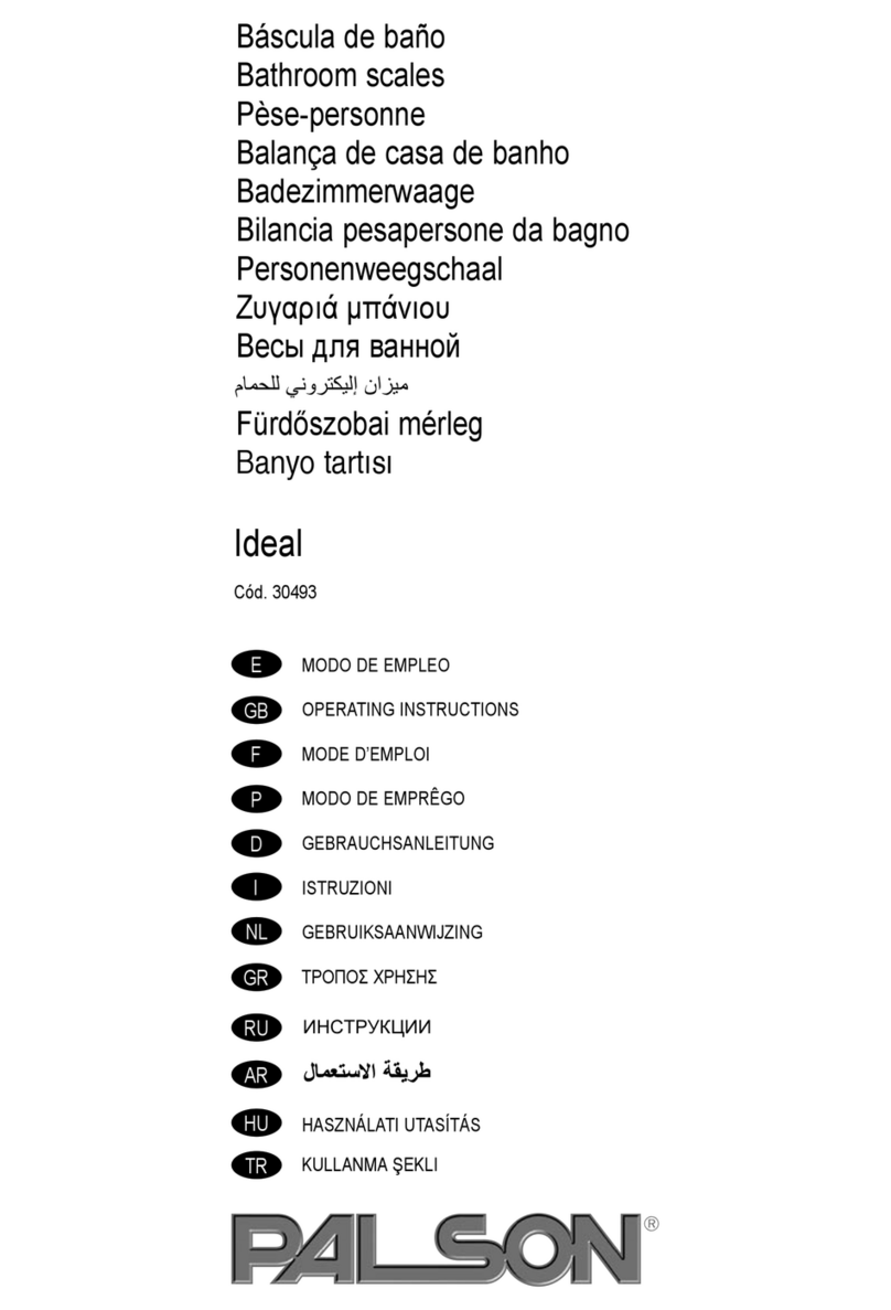 PALSON IDEAL operating instructions