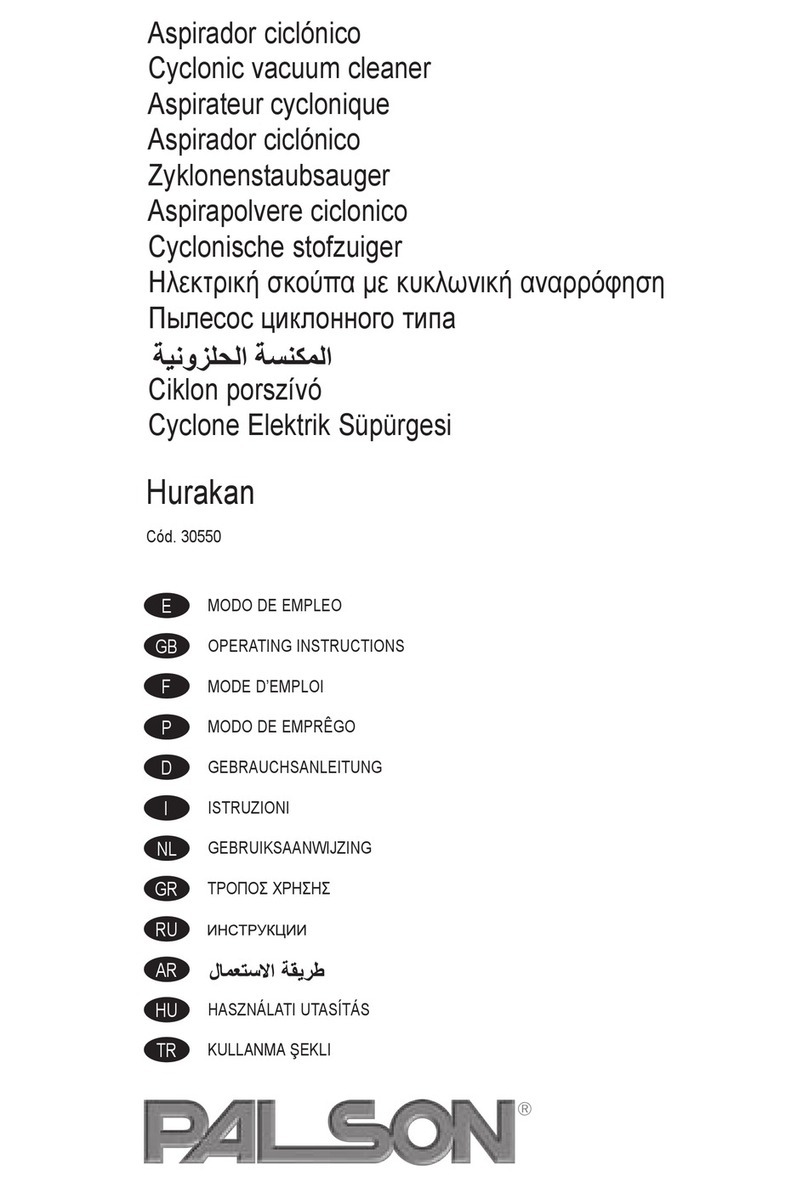 PALSON HURAKAN operating instructions