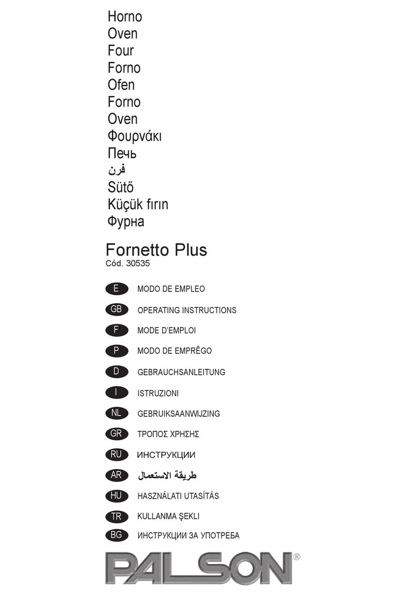 PALSON FORNETTO PLUS User manual