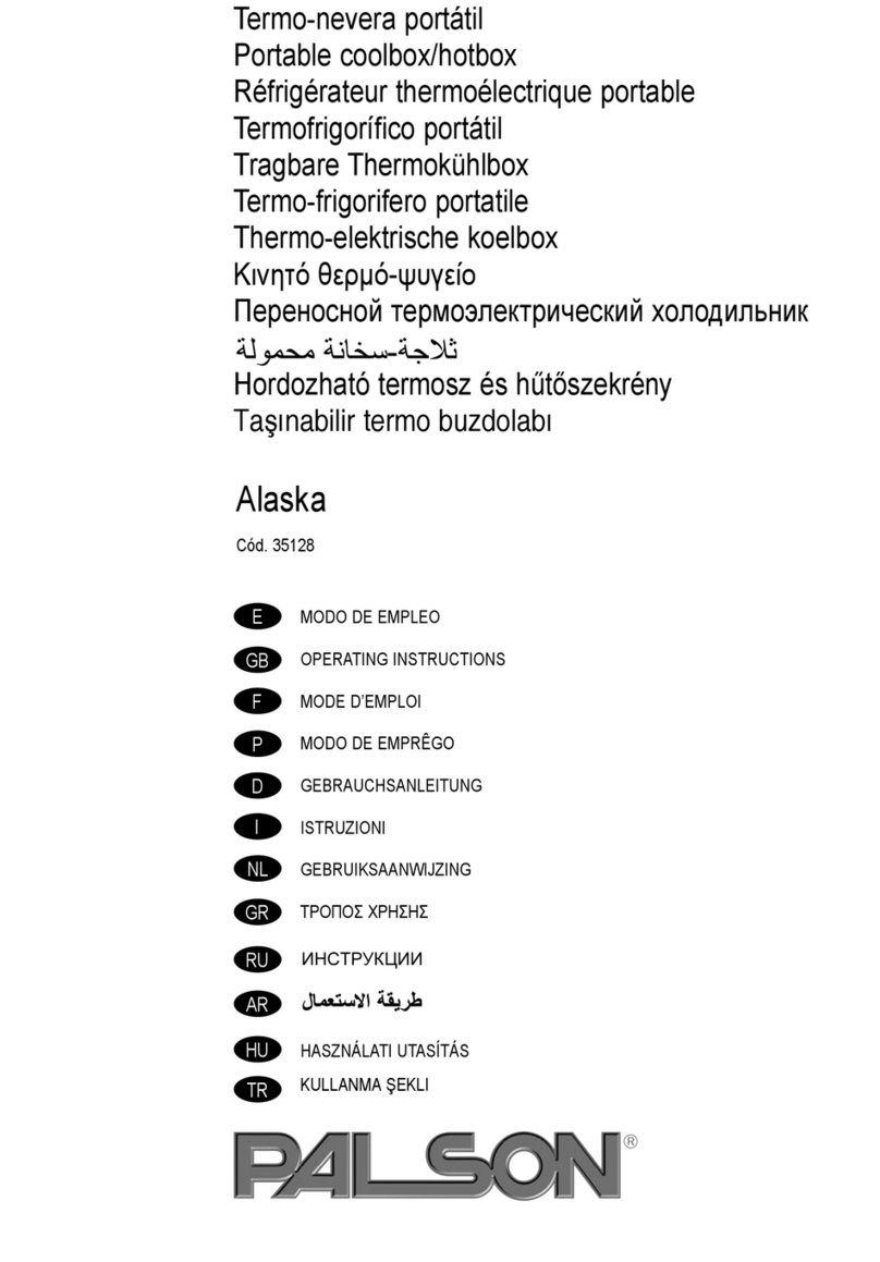 PALSON ALASKA operating instructions