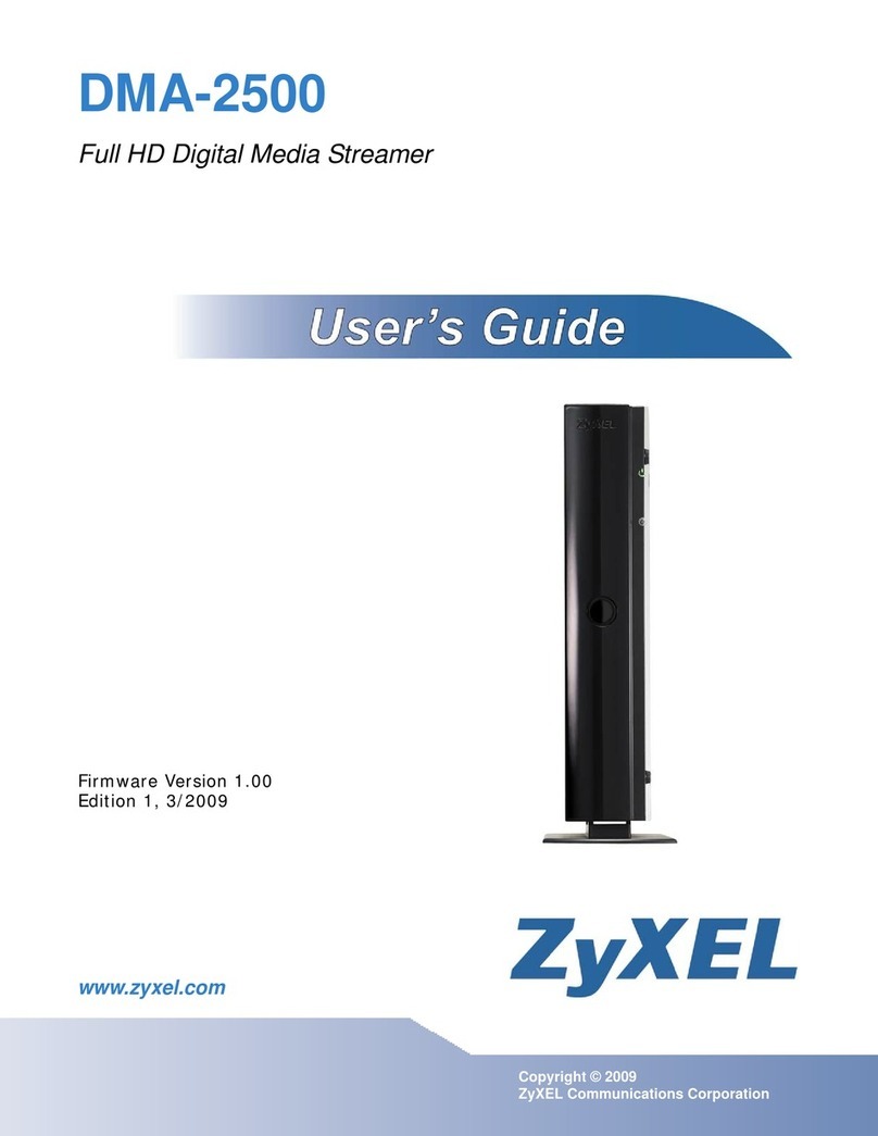 ZyXEL Communications DMA-2500 User manual