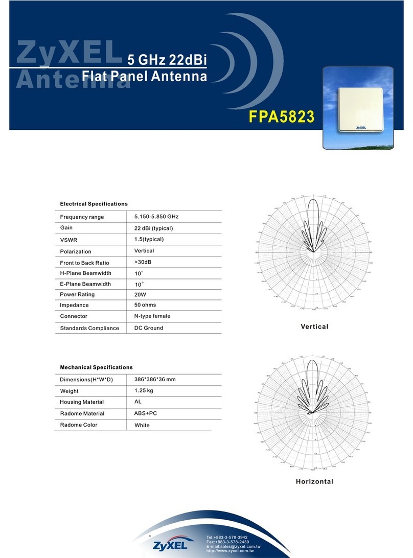 ZyXEL Communications FPA-5823 brochure
