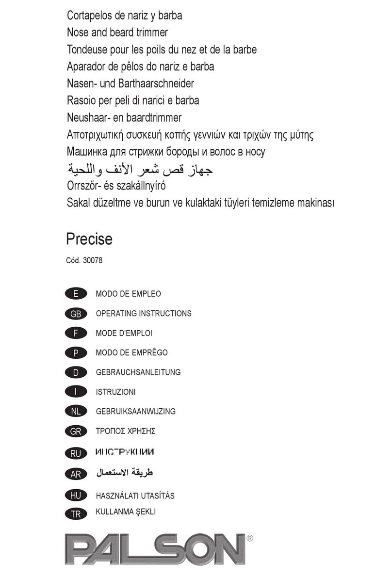 PALSON PRECISE User manual