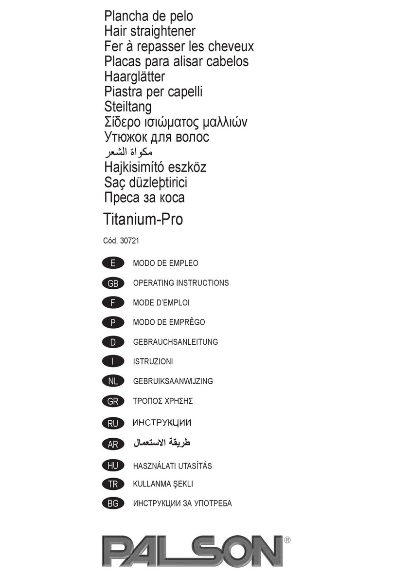 PALSON TITANIUM-PRO User manual