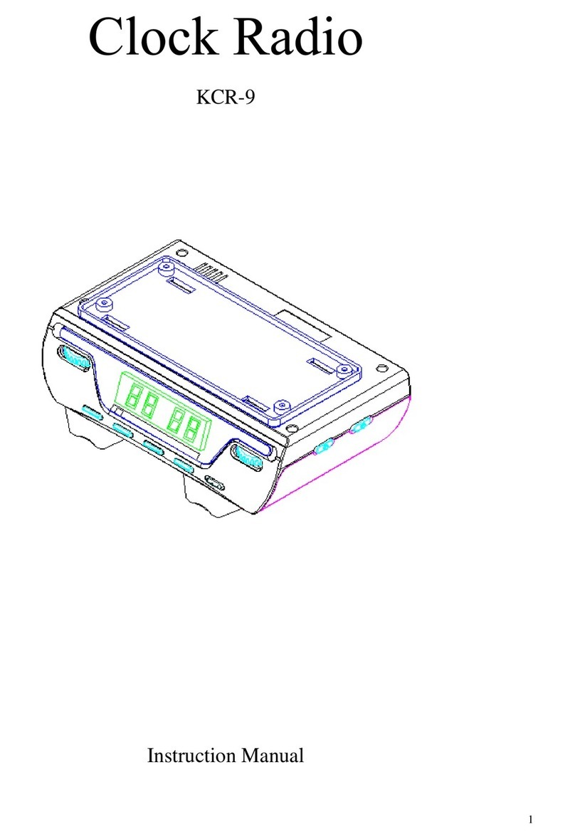 LENCO KCR-9 User manual