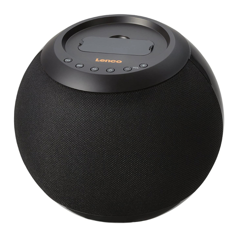 LENCO IPOD-BALL manual