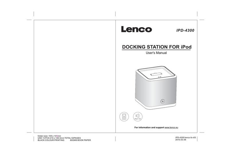 LENCO IPD-4300 user manual