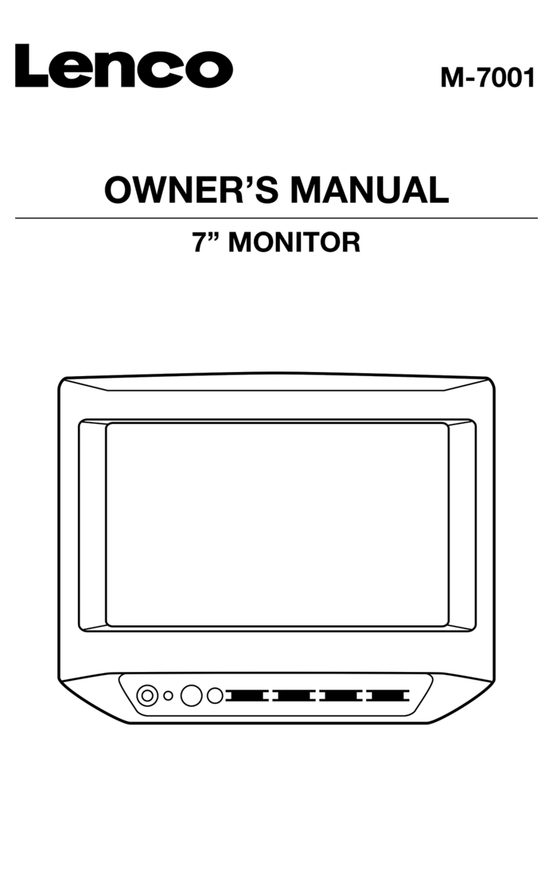LENCO M-7001 User manual