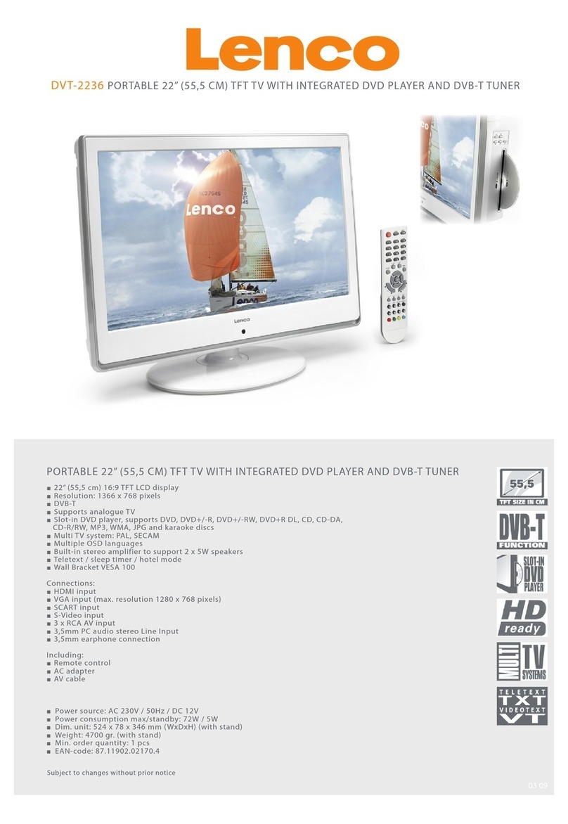 LENCO DVT-2236 - brochure