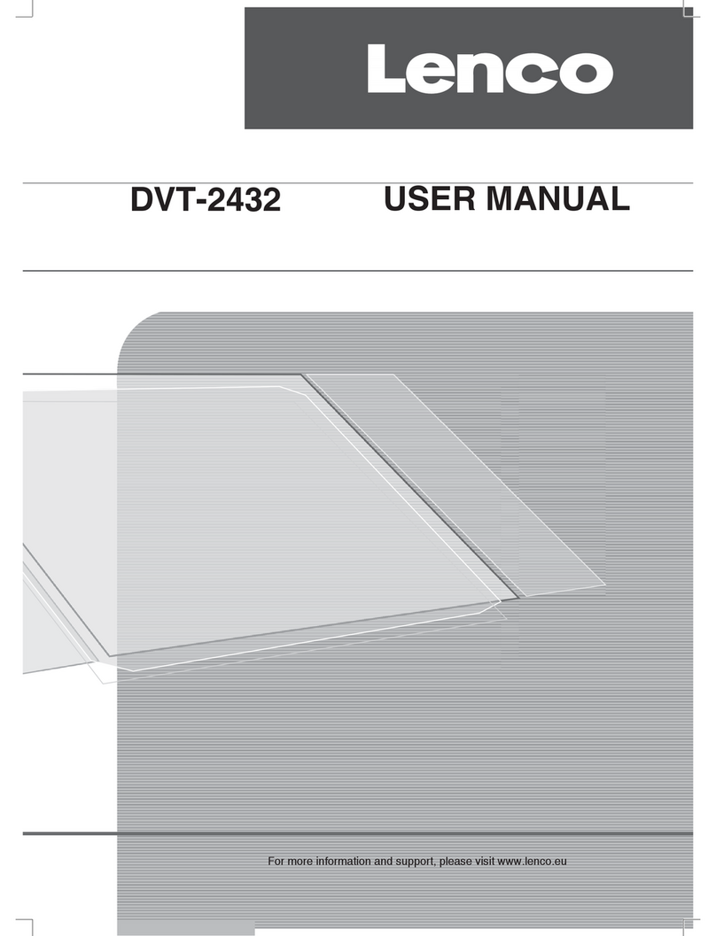 LENCO DVT-2432 User manual