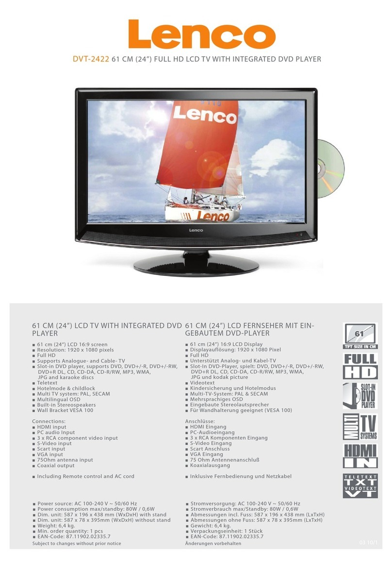 LENCO DVT-2422 User manual