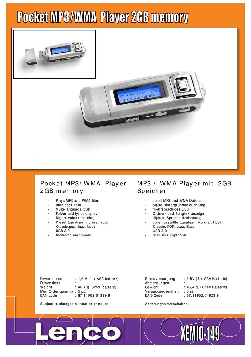 LENCO XEMIO-149 brochure