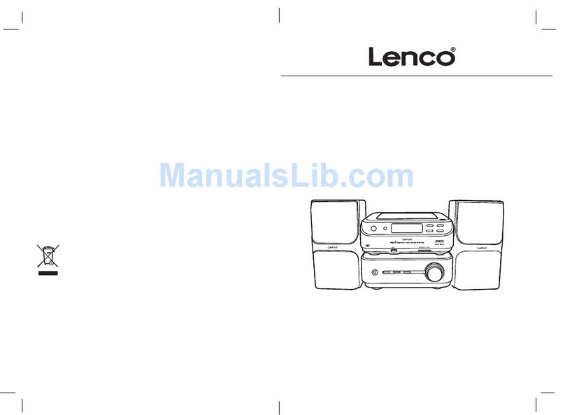 LENCO MINI-001 instruction manual