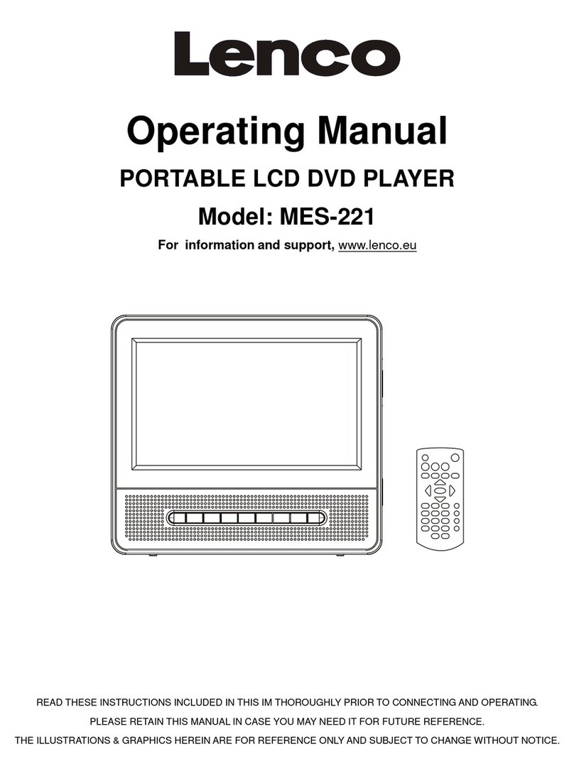 LENCO MES-221 operating manual