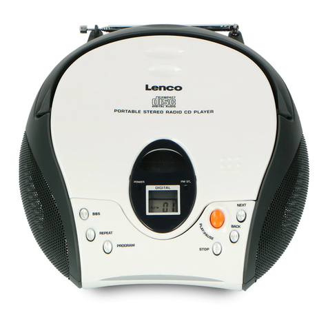 LENCO SCD-24 User manual