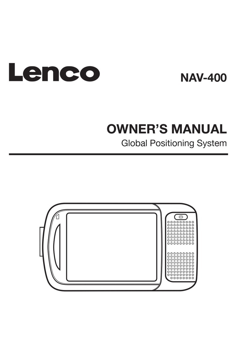 LENCO NAV-400 owner's manual